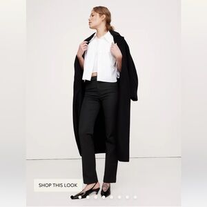 Women’s Banan Republic Black Sloan Dress Pants Size 0